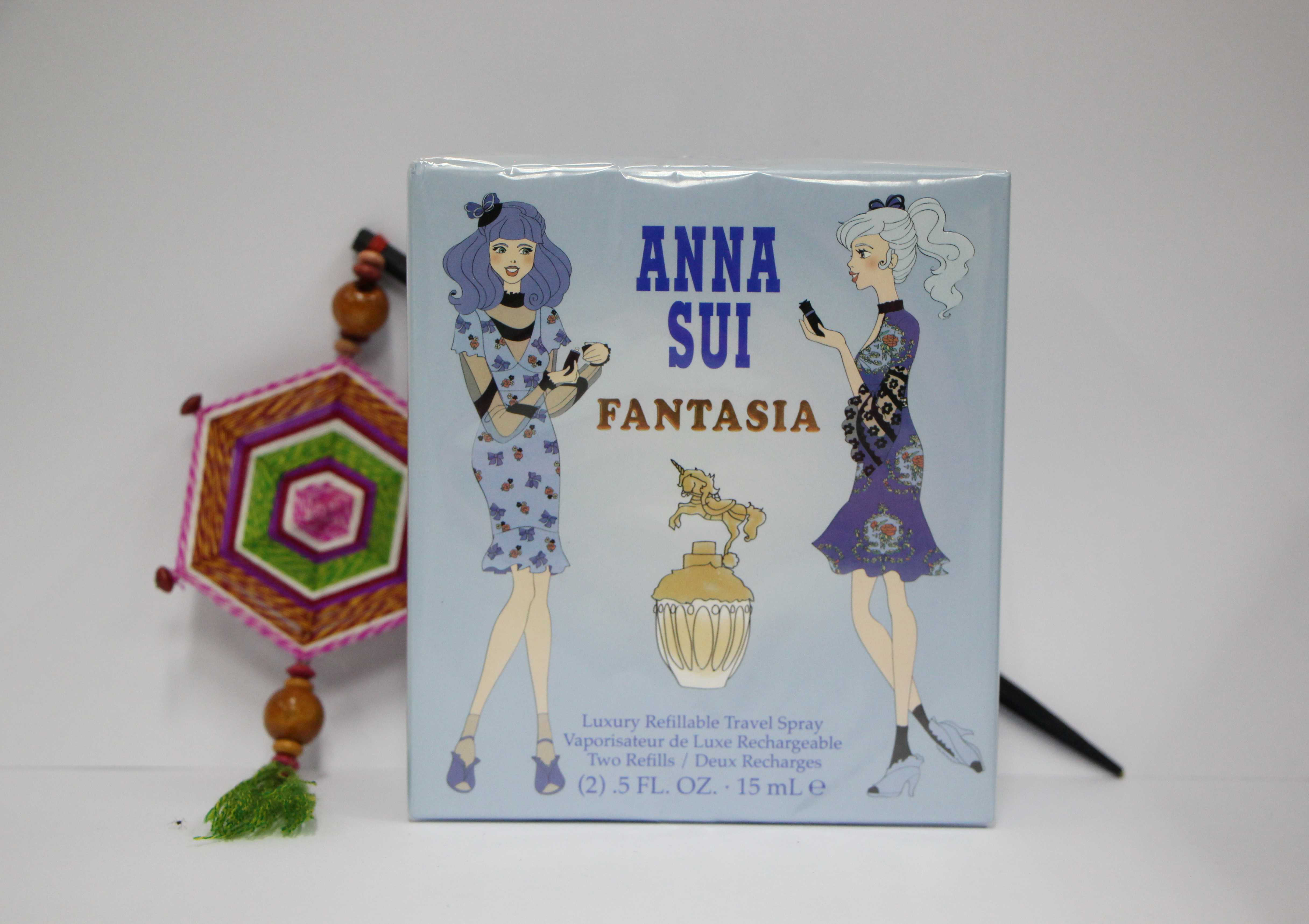 มินิ Anna Sui Fantasia Travel Spray Set 15ml