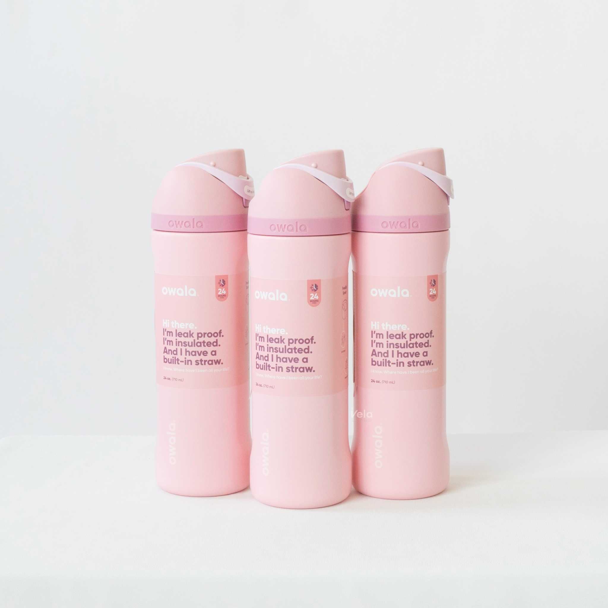 Owala FreeSip 24 oz (Rose Quartz)