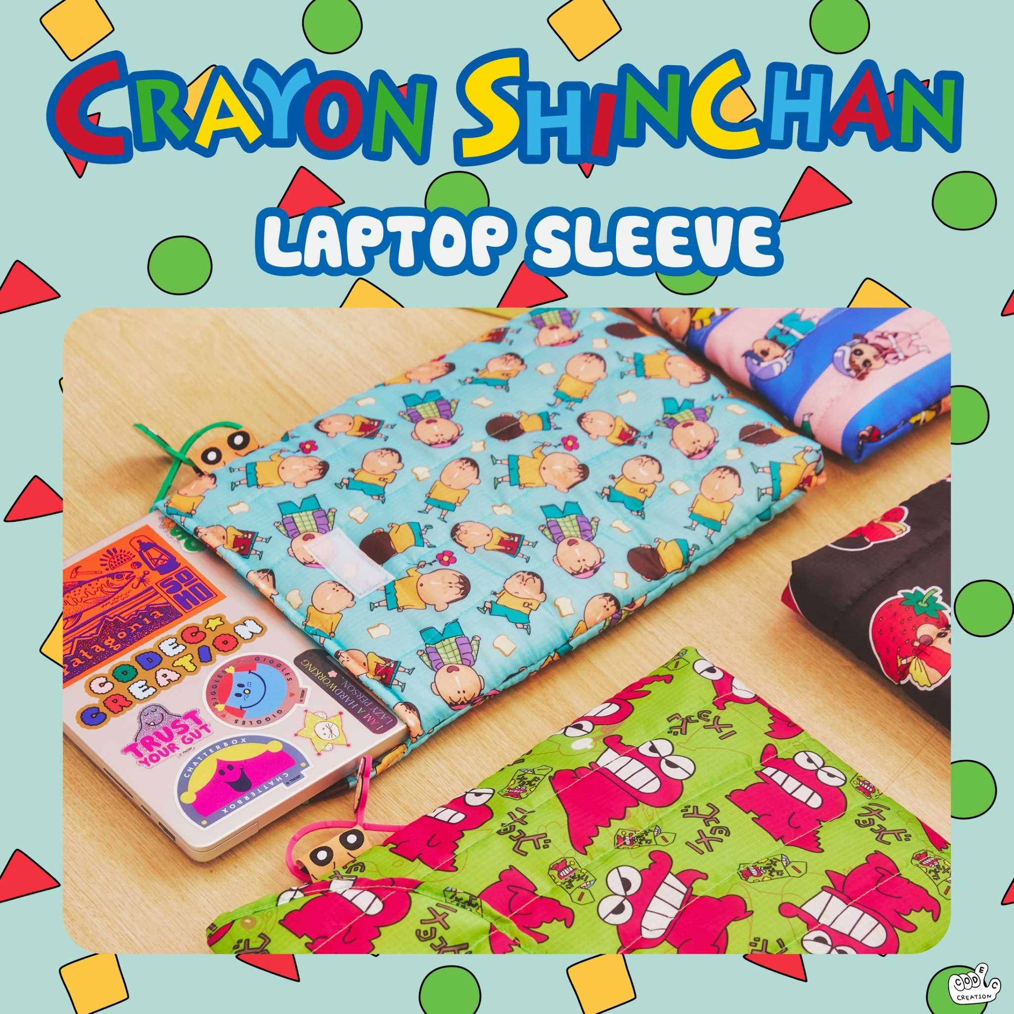 Laptop Sleeve (Crayon Shin Chan)