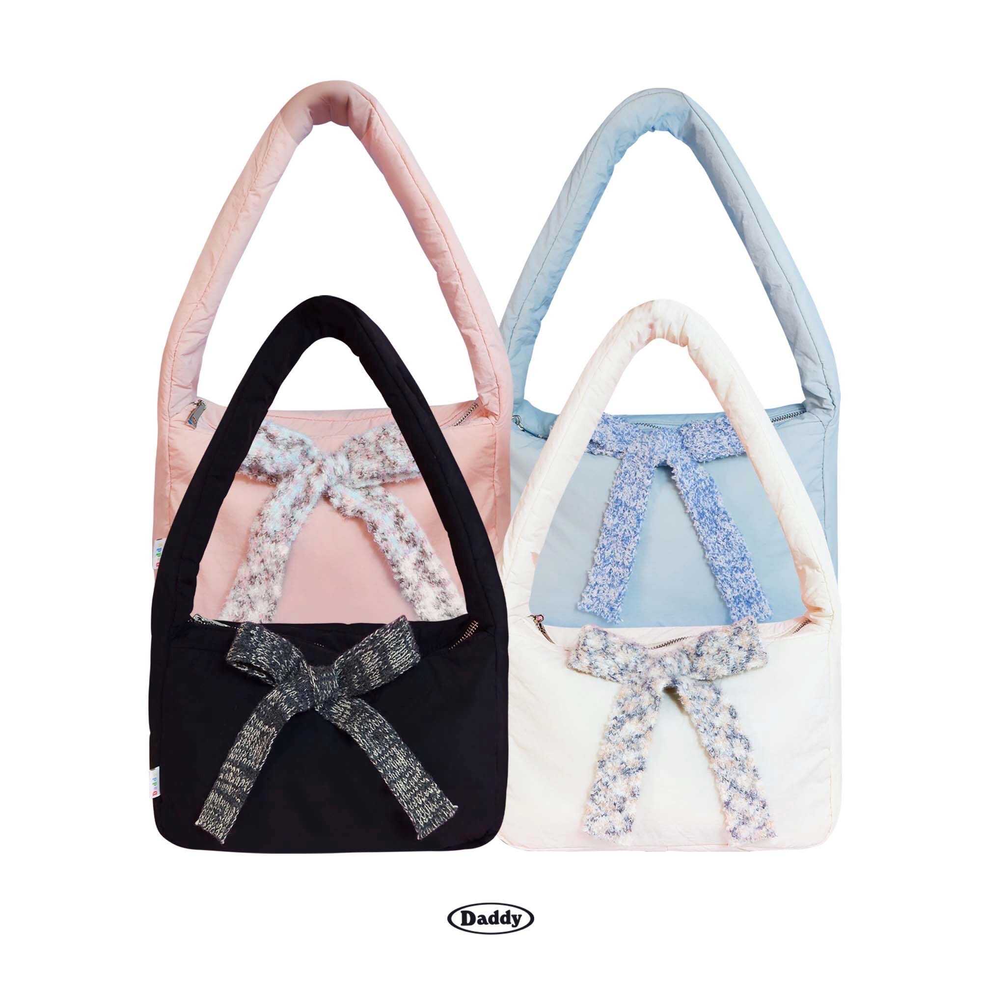 DADDY | Ribbon Fluffy  Bag กระเป๋า shoulder bag สุดน่ารัก