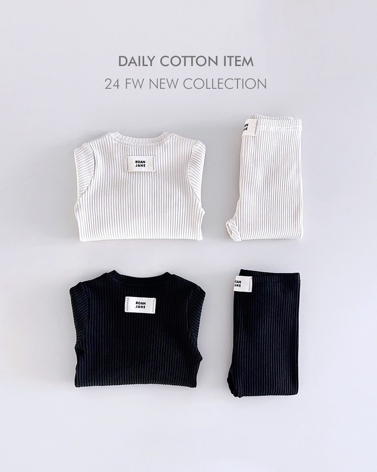 Roanjane Snoopy ribbed t-shirt + leggings set