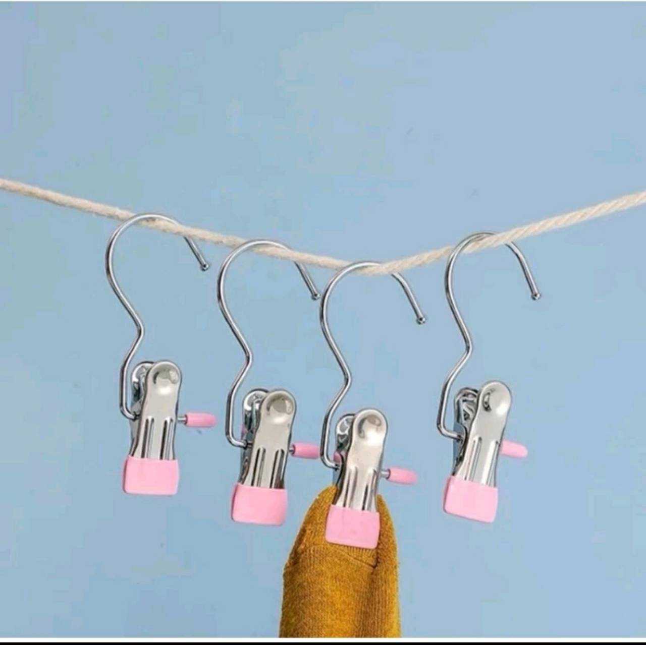 ที่หนีบผ้าสแตนเลส อเนกประสงค์ กันลื่น