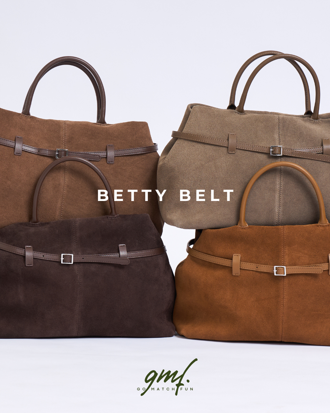 กระเป๋าหนังแท้ Gomatchfun - Betty belt (หนังแท้)