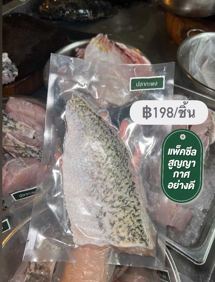 ปลากะพง แล่fillet(1แผ่น)