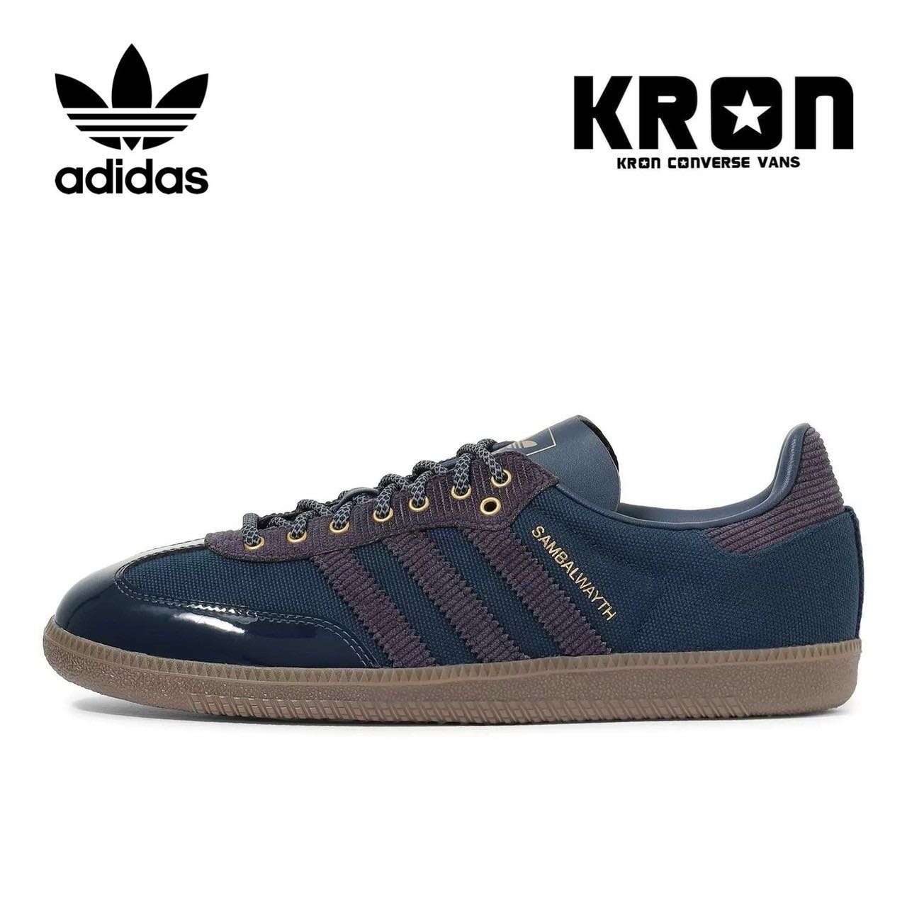 Adidas Sambalwayth Collegiate Navy / Aurora Black / Matte Gold