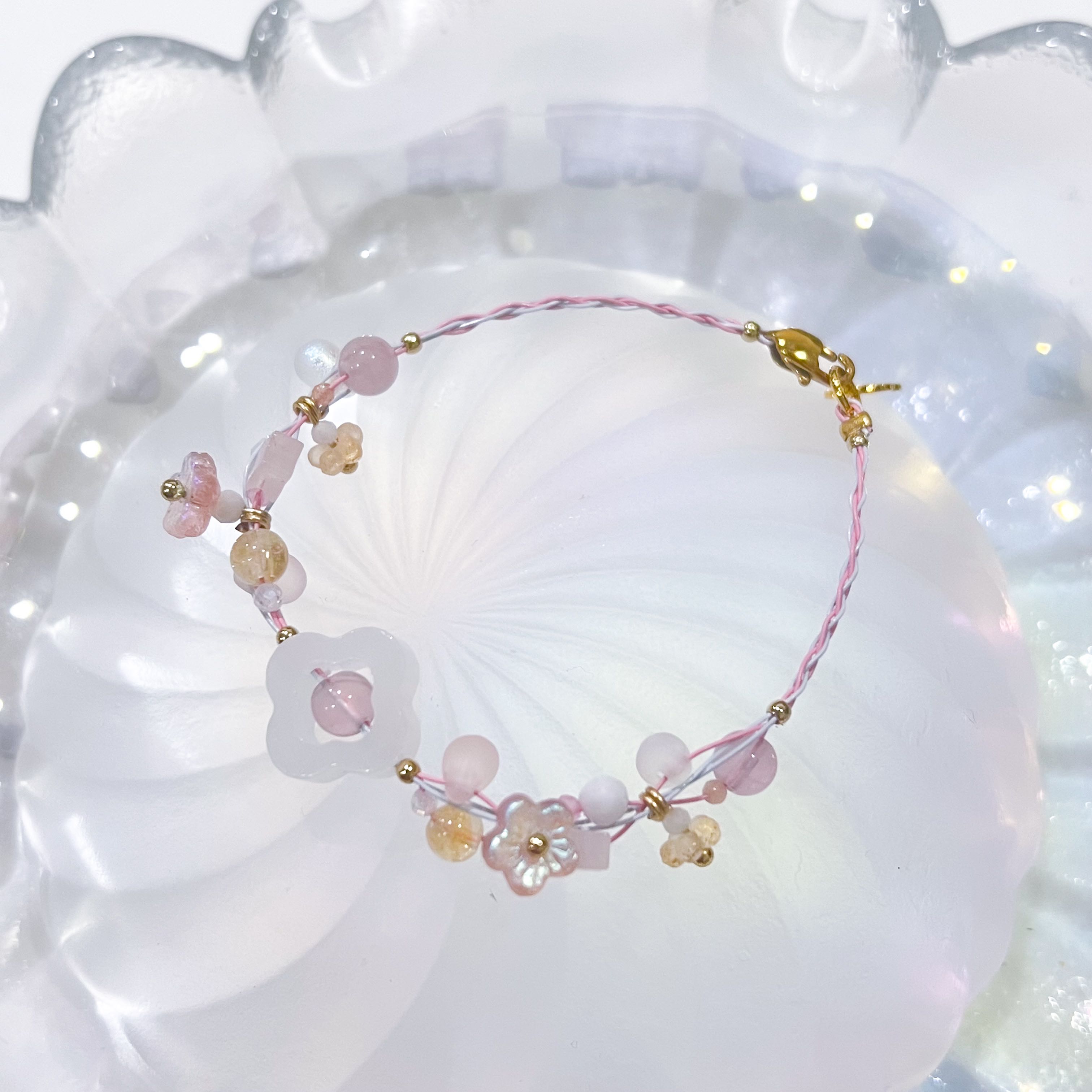 CLOVER JADE RING LIANA