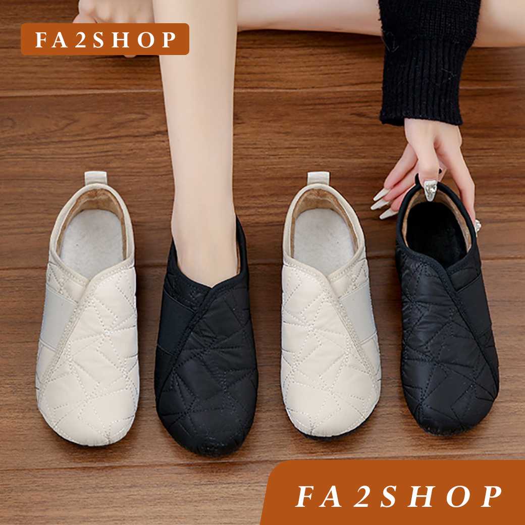 🔥[HOT] รหัส FQ253 รองเท้าเพื่อสุขภาพ ด้านในบุขน น้ำหนักเบาใส่สบาย