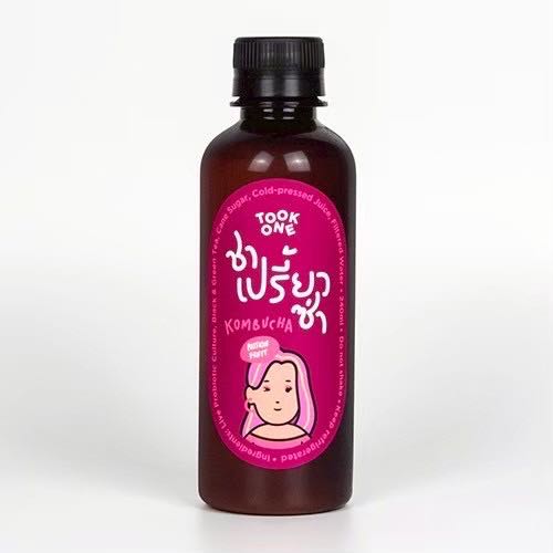 ชาเปรี้ยวซ่า น้ำหมักคอมบูชะ เสาวรส - ดื่มอร่อย ดื่มง่าย สดชื่นมากเป็นรสชาติขายดีตลอดกาล