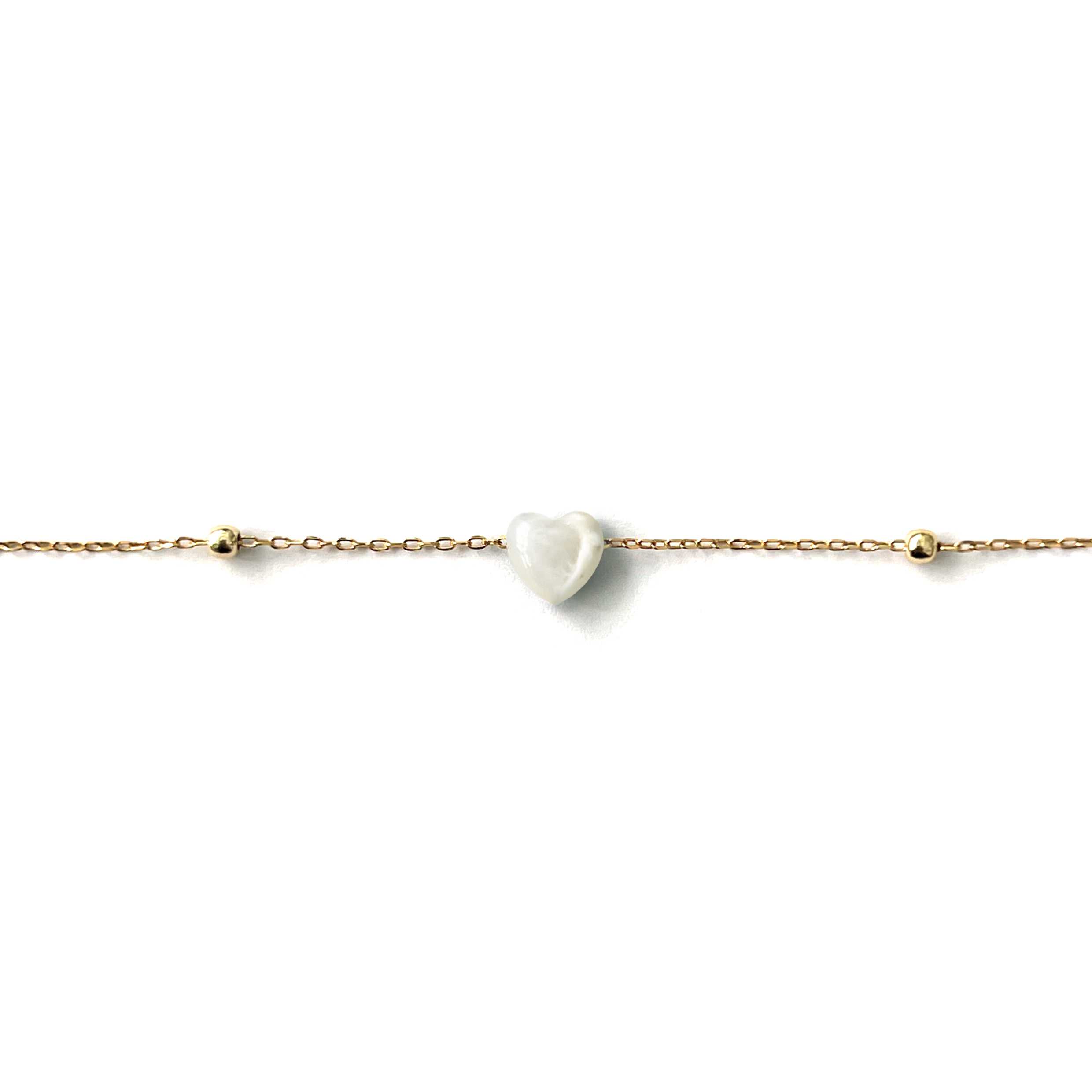 BABY HEART BL (mother of pearl)