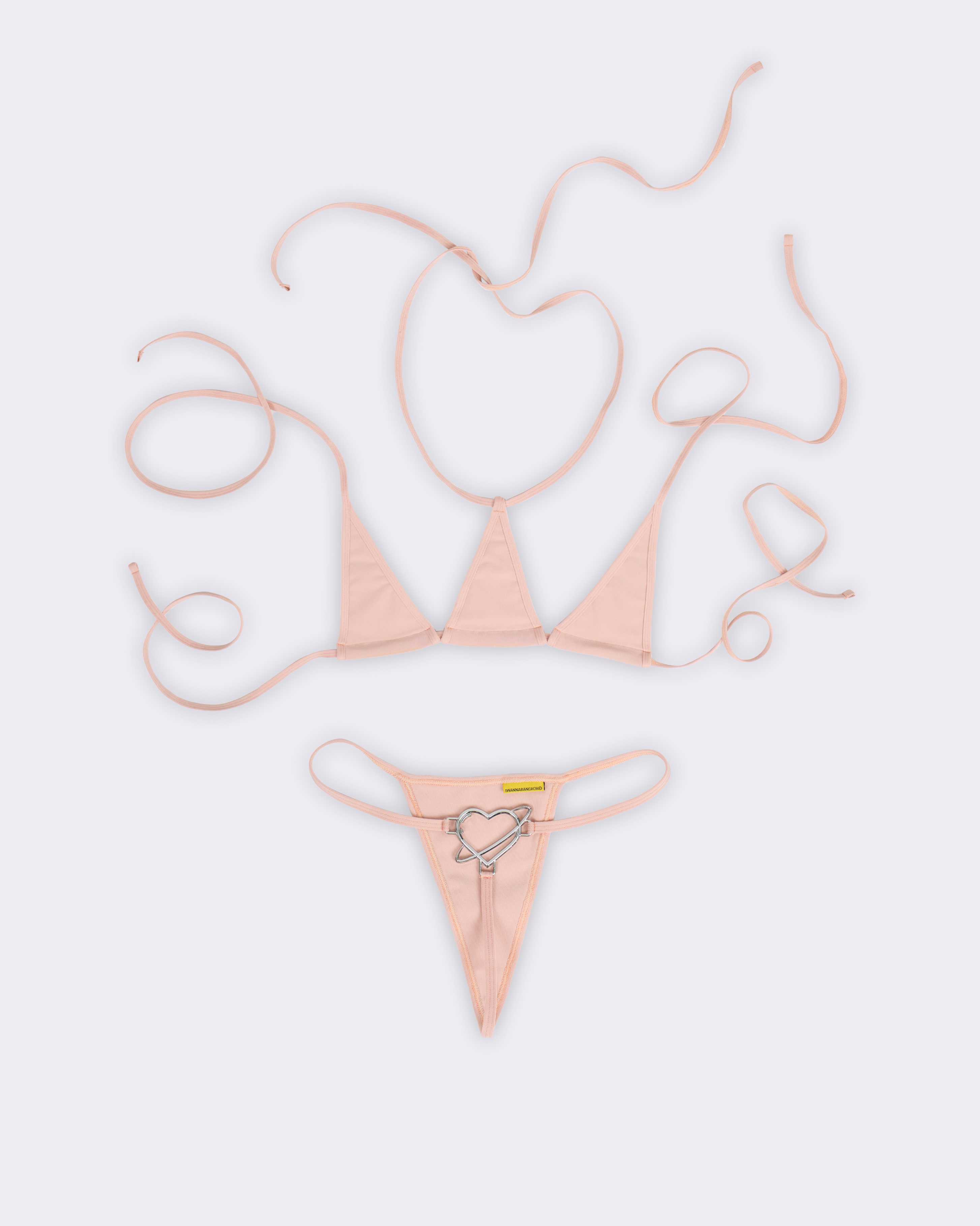 Nude Alien Bikini Set
