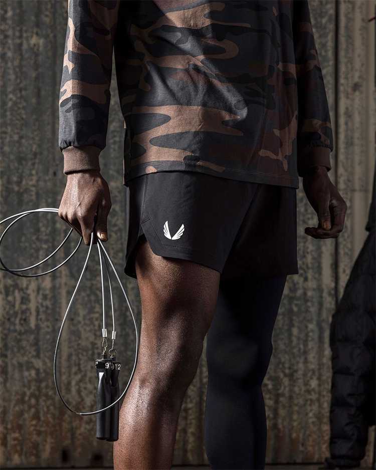 กางเกงขาสั้น ASRV #17 / ผ้าโพลีเอสเตอร์ ทรงสวย ใส่ได้ทั้งยิม เที่ยว ผ้านิ่ม ยืดหยุ่นดี ใส่สบาย