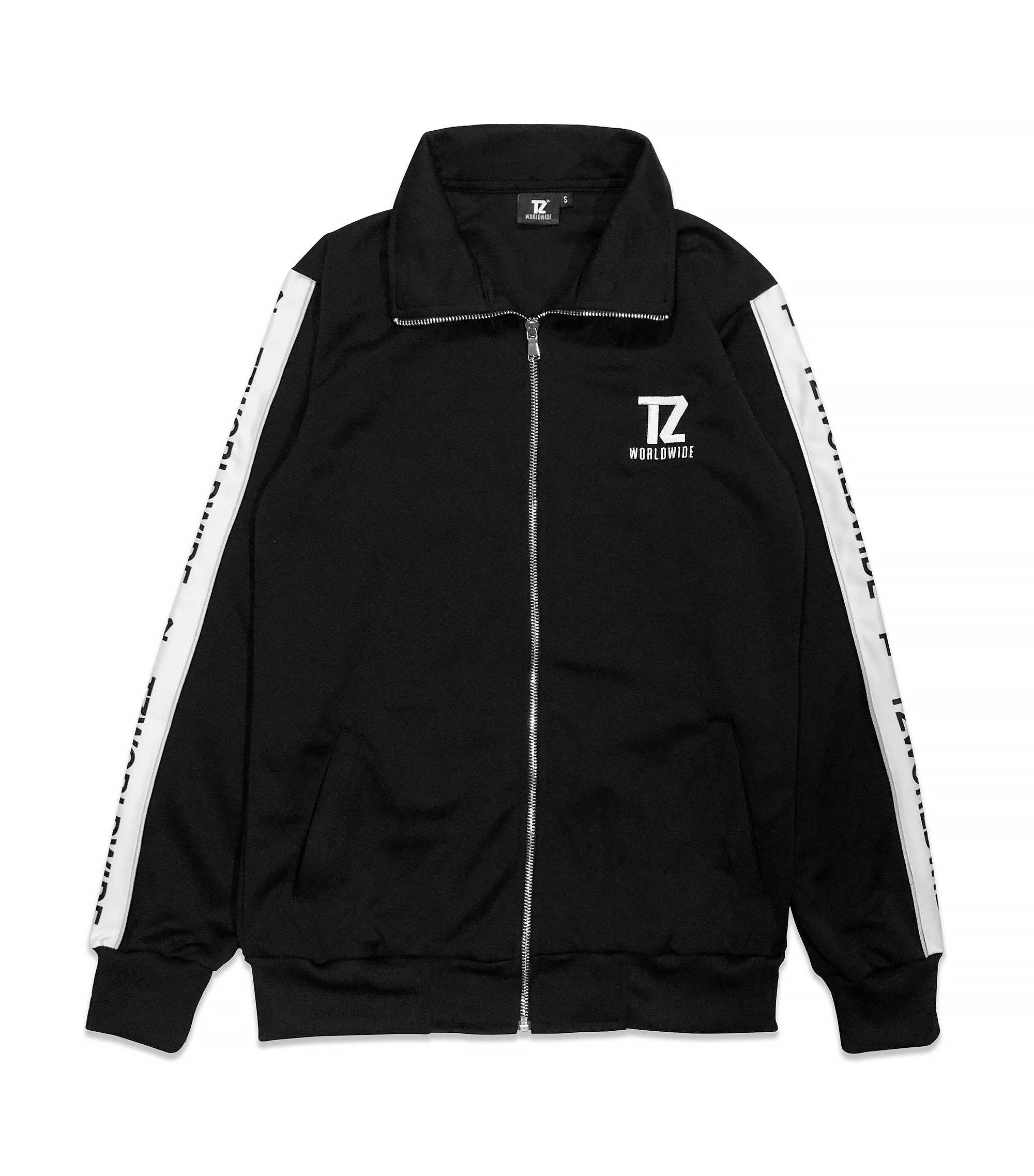 TZWORLDWIDE TRACK JACKET - BLACK