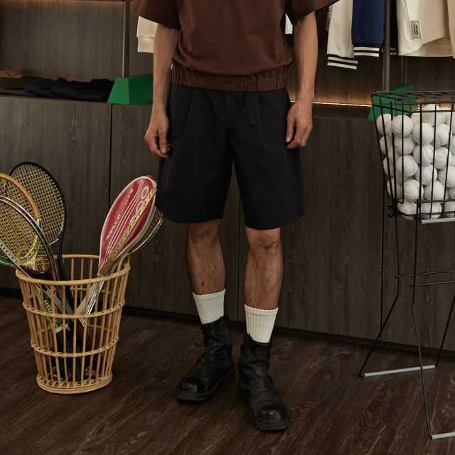 Black Rally Shorts