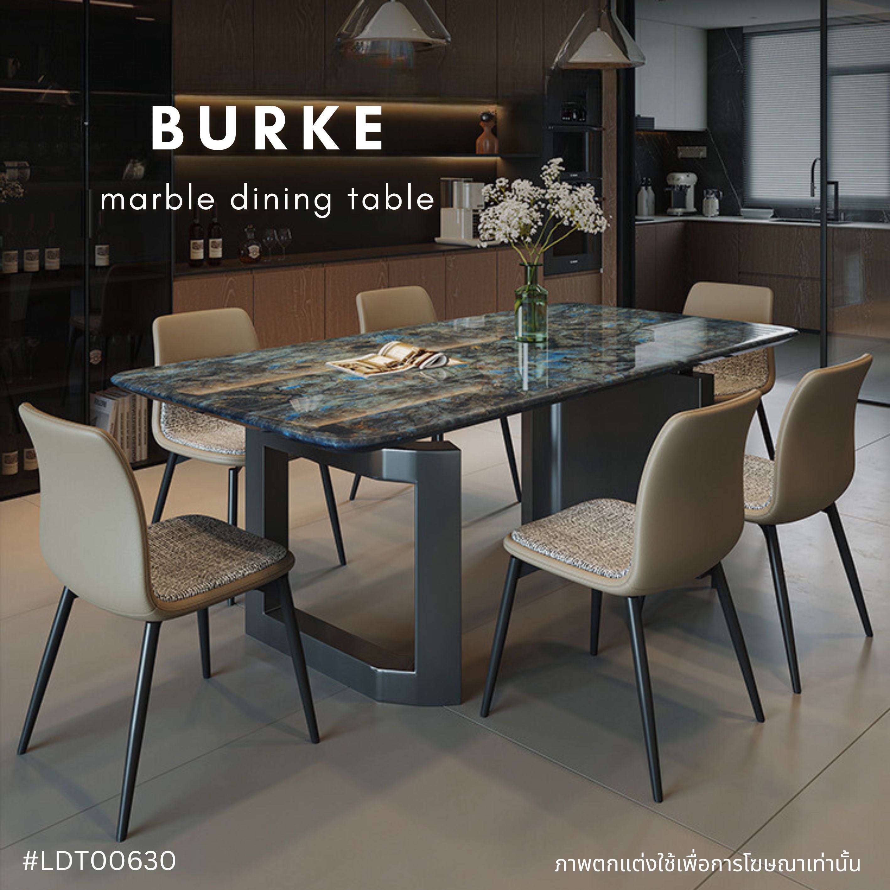BURKE marble dining table