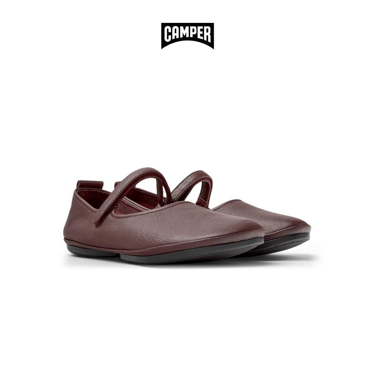 CAMPER รองเท้าลำลอง ผู้หญิง รุ่น Right Nina สีแดงเบอร์กันดี ( CAS -  K201365-023 )