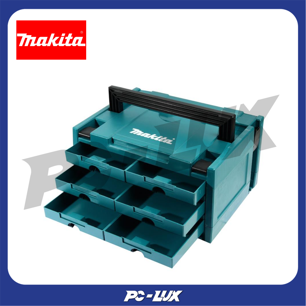MAKITA กล่องเครื่องมือ DIY MPP-84333 12 นิ้ว สีเขียว-ดำ
