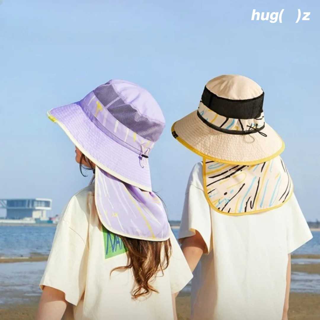 Hug Z - ฮัก-ซี Sun Snap Hat หมวกกันแดดพับเก็บได้สำหรับลูกน้อย