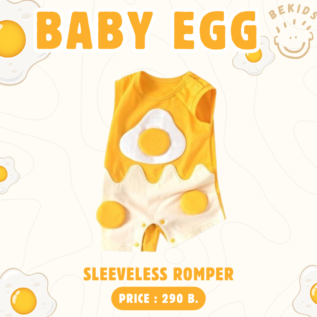 Sleeveless Romper Egg