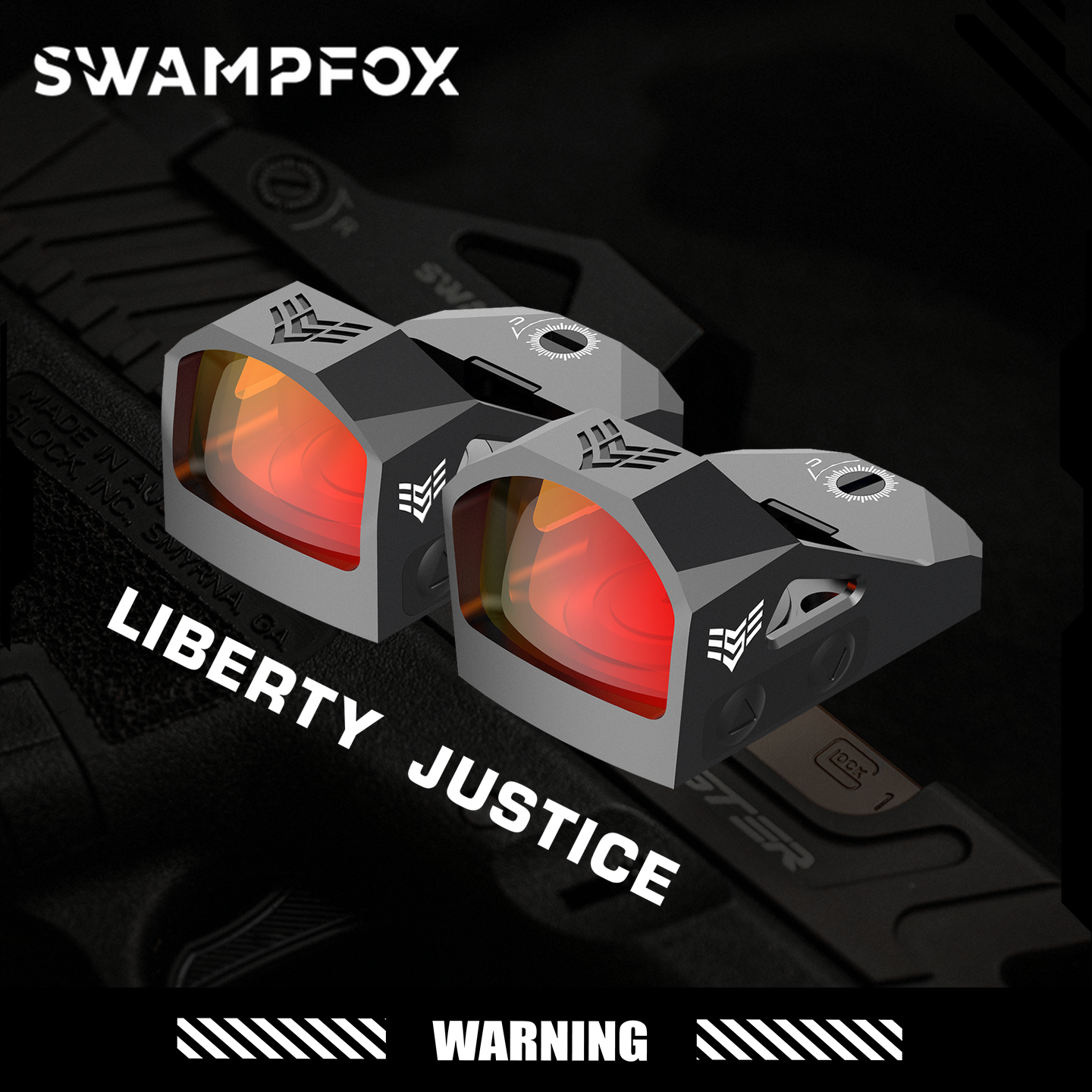 Swampfox Liberty & Justice 3MOA Shake Awake