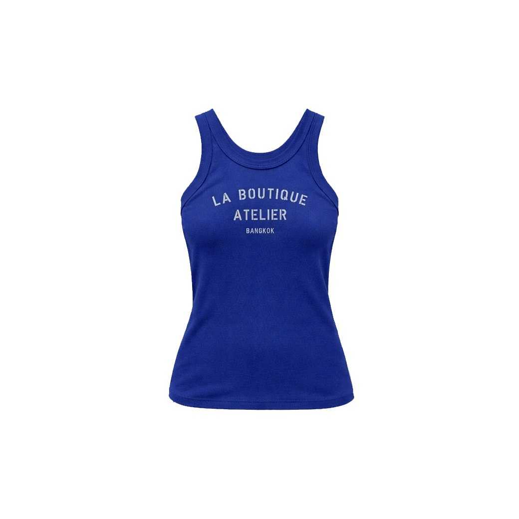 BAYSIDE TANK TOP - NEON BLUE