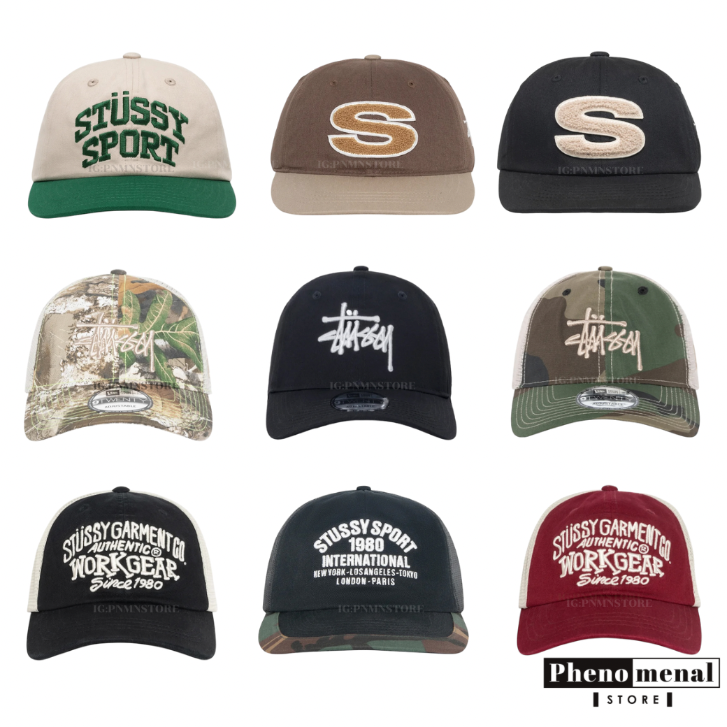 หมวก Stüssy US ของแท้ พร้อมส่ง