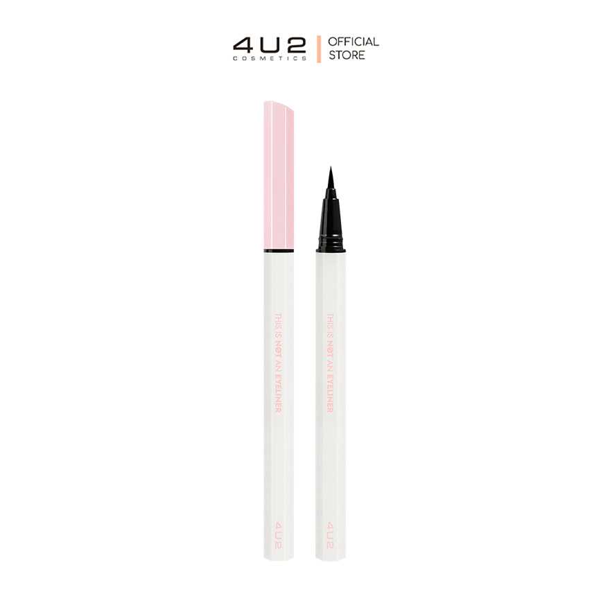 4U2 THIS IS NOT AN EYELINER - อายไลน์เนอร์สีดำ Milky Collection