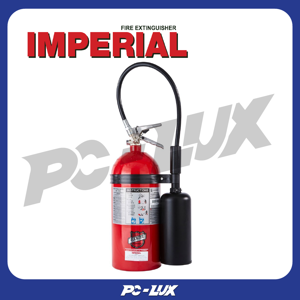 IMPERIAL ถังดับเพลิงก๊าซคาร์บอนไดออกไซด์(CO2) ขนาด 10 ปอนด์