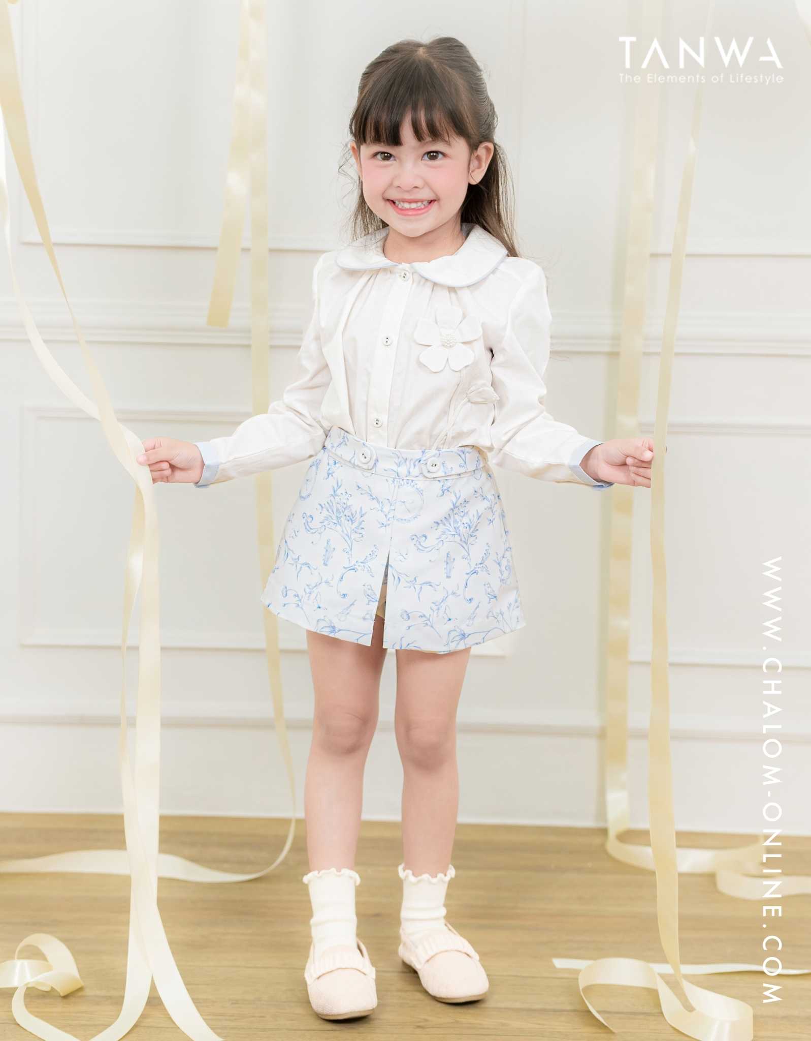 LS TP 696+697 BI  SET เสื้อ+กางเกง
