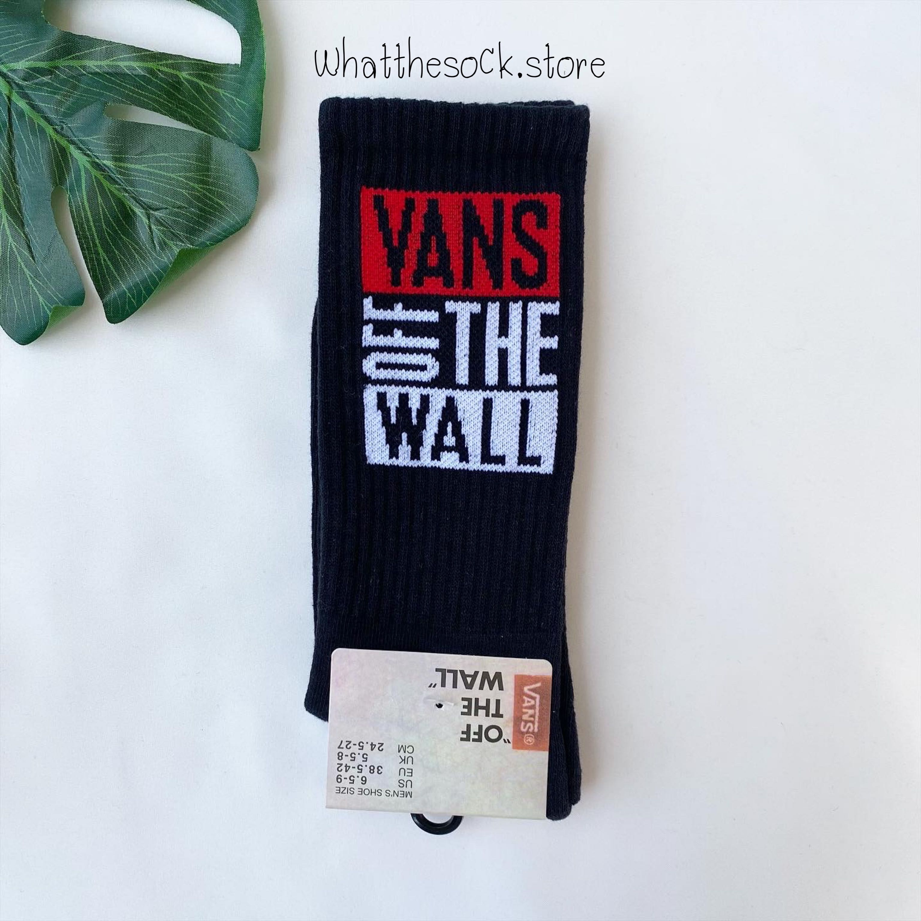Vans sock ถุงเท้าสตรีท ถุงเท้าข้อยาว พร้อมส่ง‼️