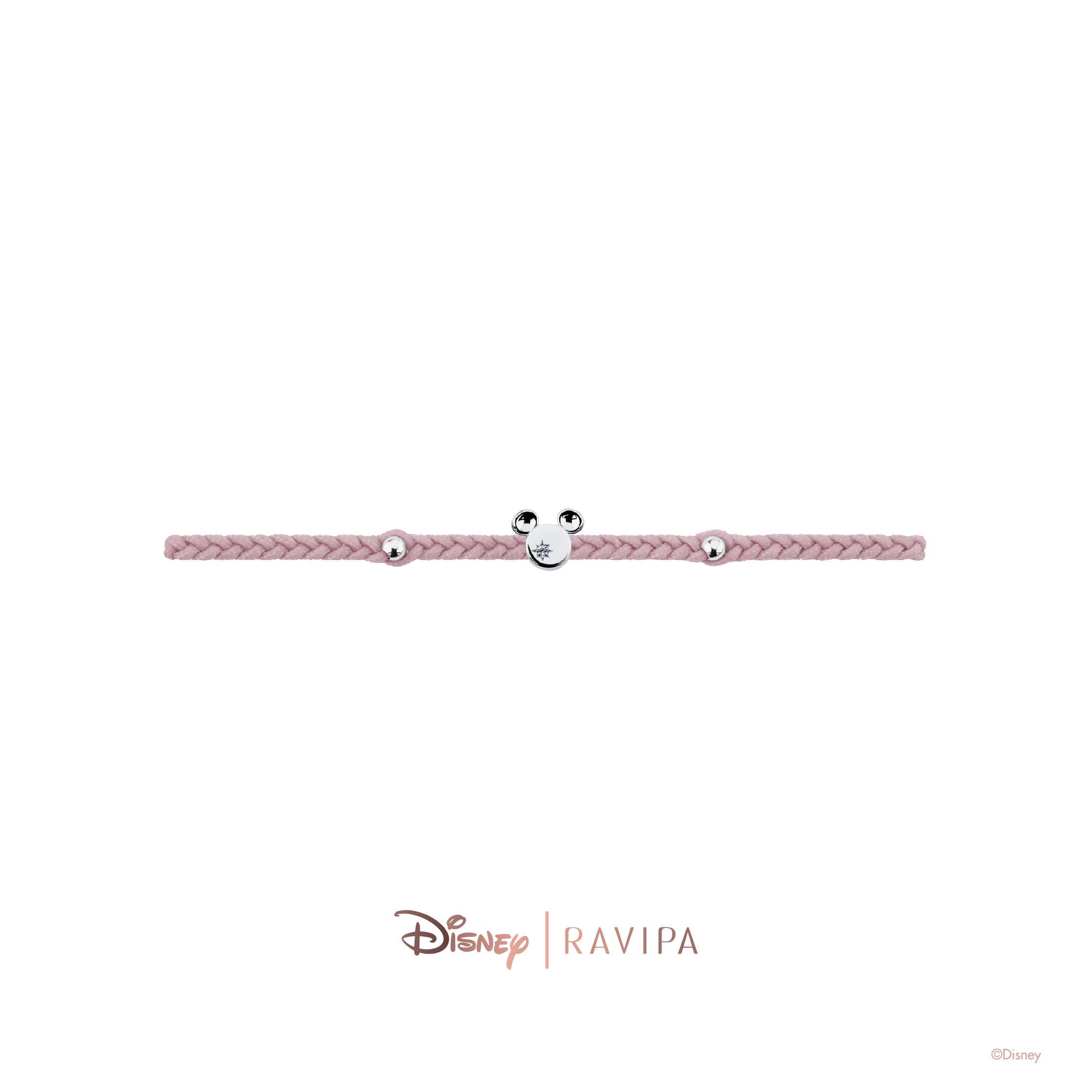 Baby Mickey Bracelet (Baby Pink)