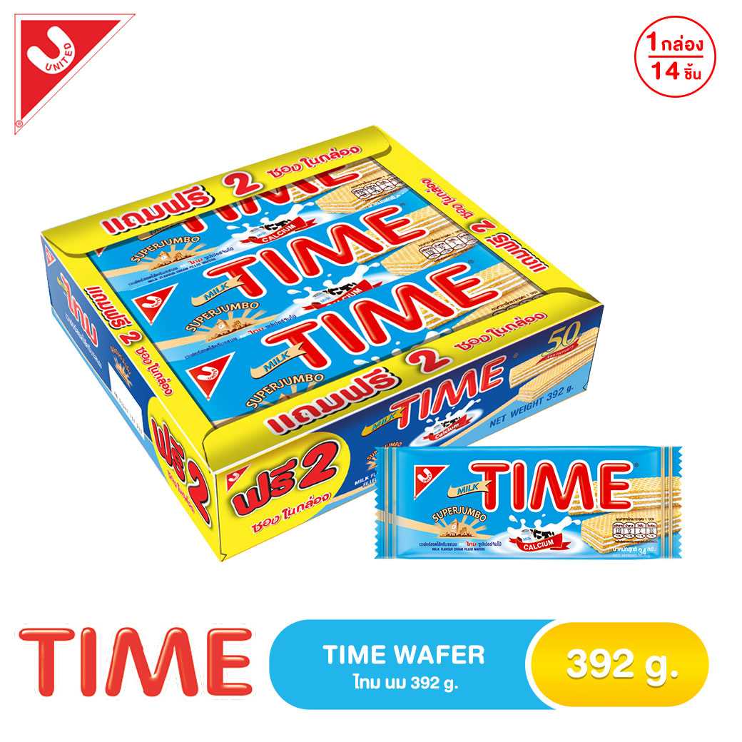 ไทม นม 1x12x12 (แถม2) 392 g