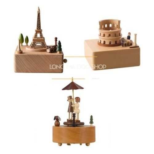 กล่องดนตรีไม้/ไขลาน มีชีวิต Music box (Voice : Meet)