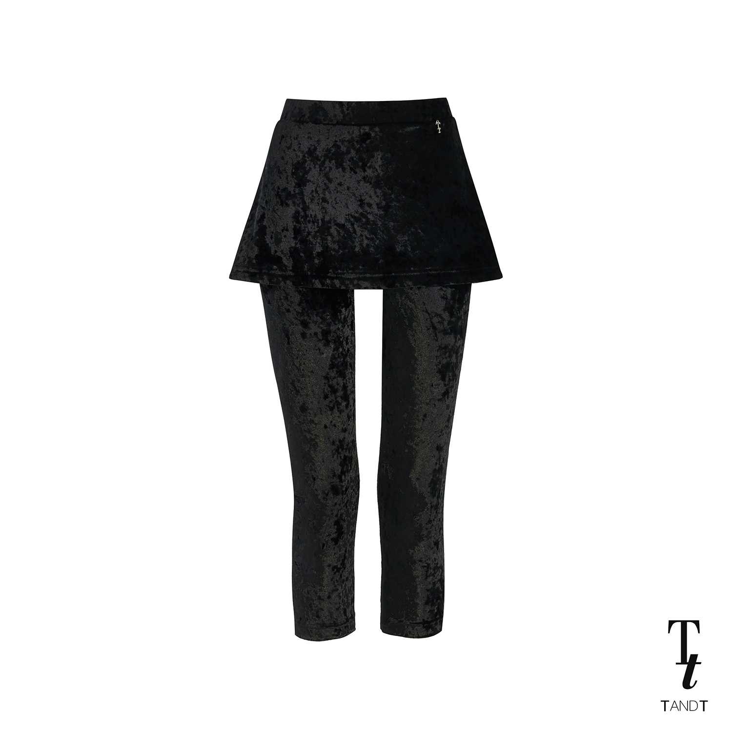 TandT - PETER PAN PANTS - LAYERED STRETCH FIT PANTS