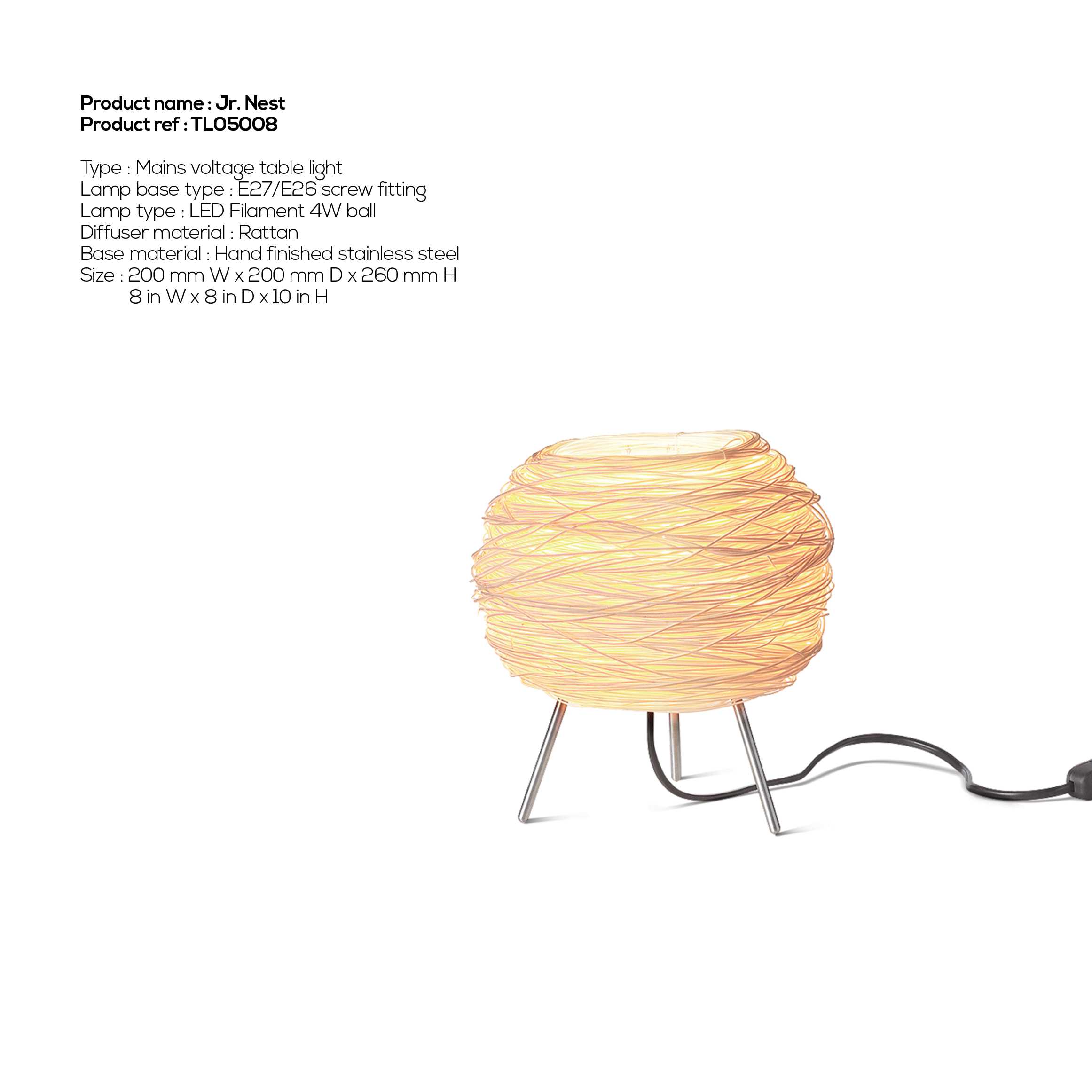 Jr Nest (Table light)