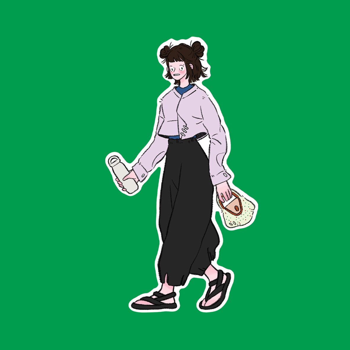 look ped no.2 | sticker