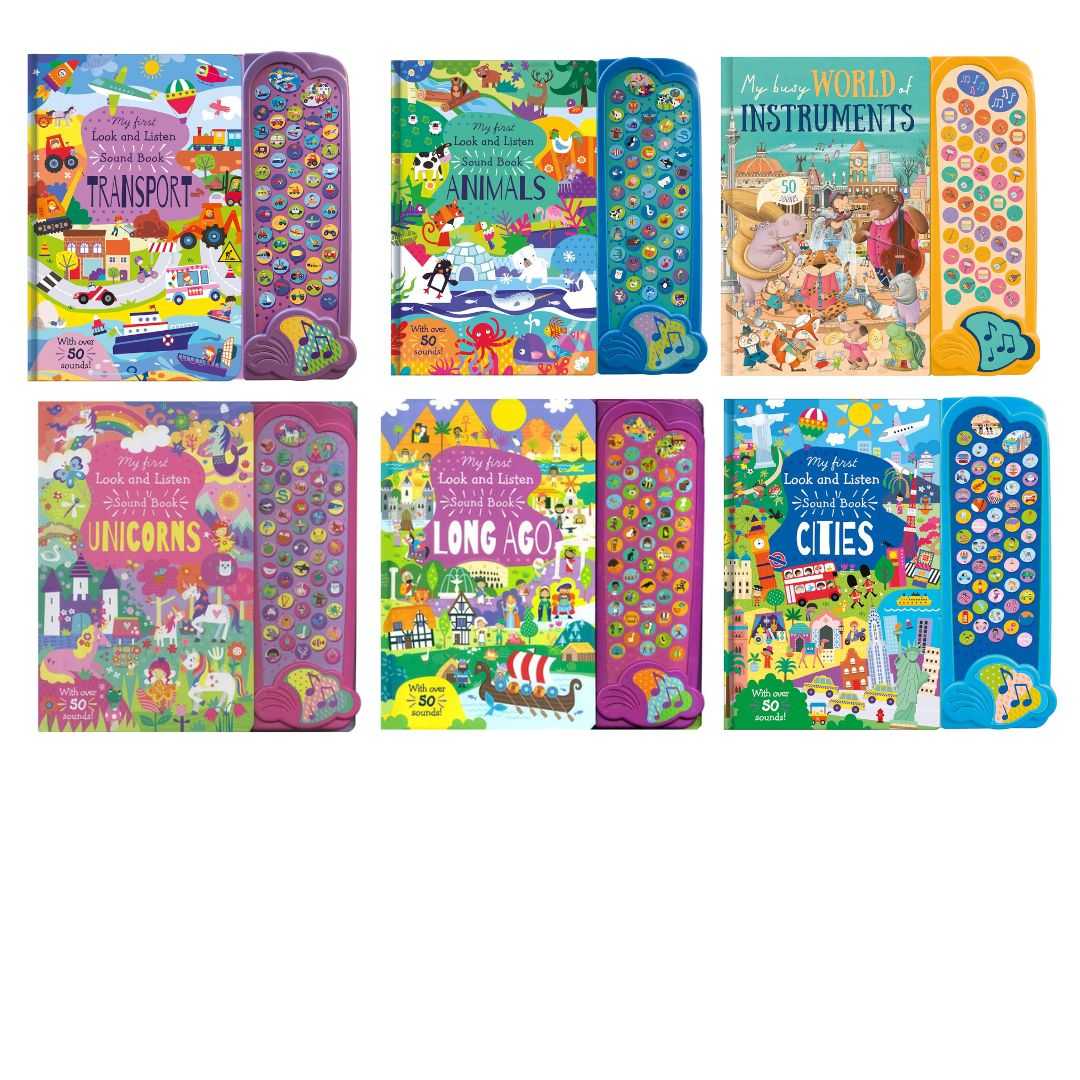 หนังสือมีเสียง North Parade - 50 Buttons Soundbook Series
