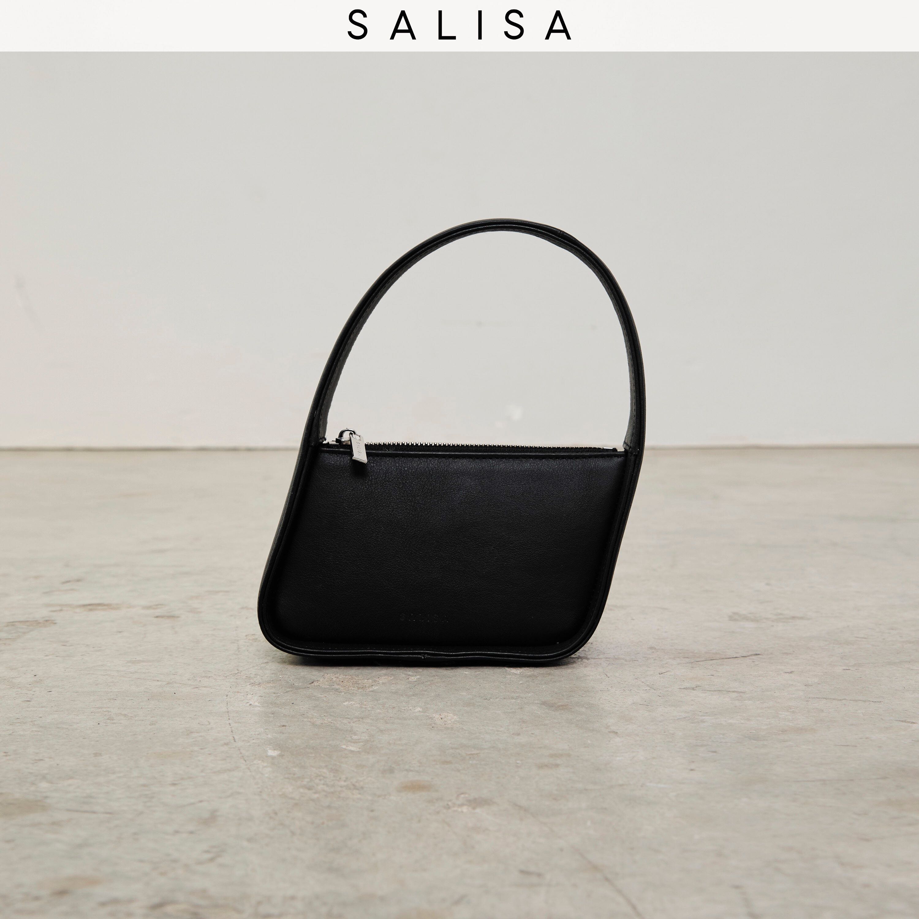 NOLITA MINI Black Calfskin กระเป๋าหนังแท้ ไซส์มินิ