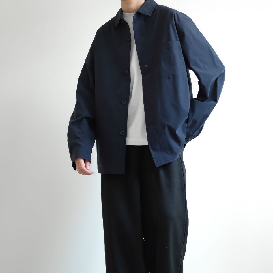 UNIQLO  AIRSM Cotton Oversized Jacket Shirts
