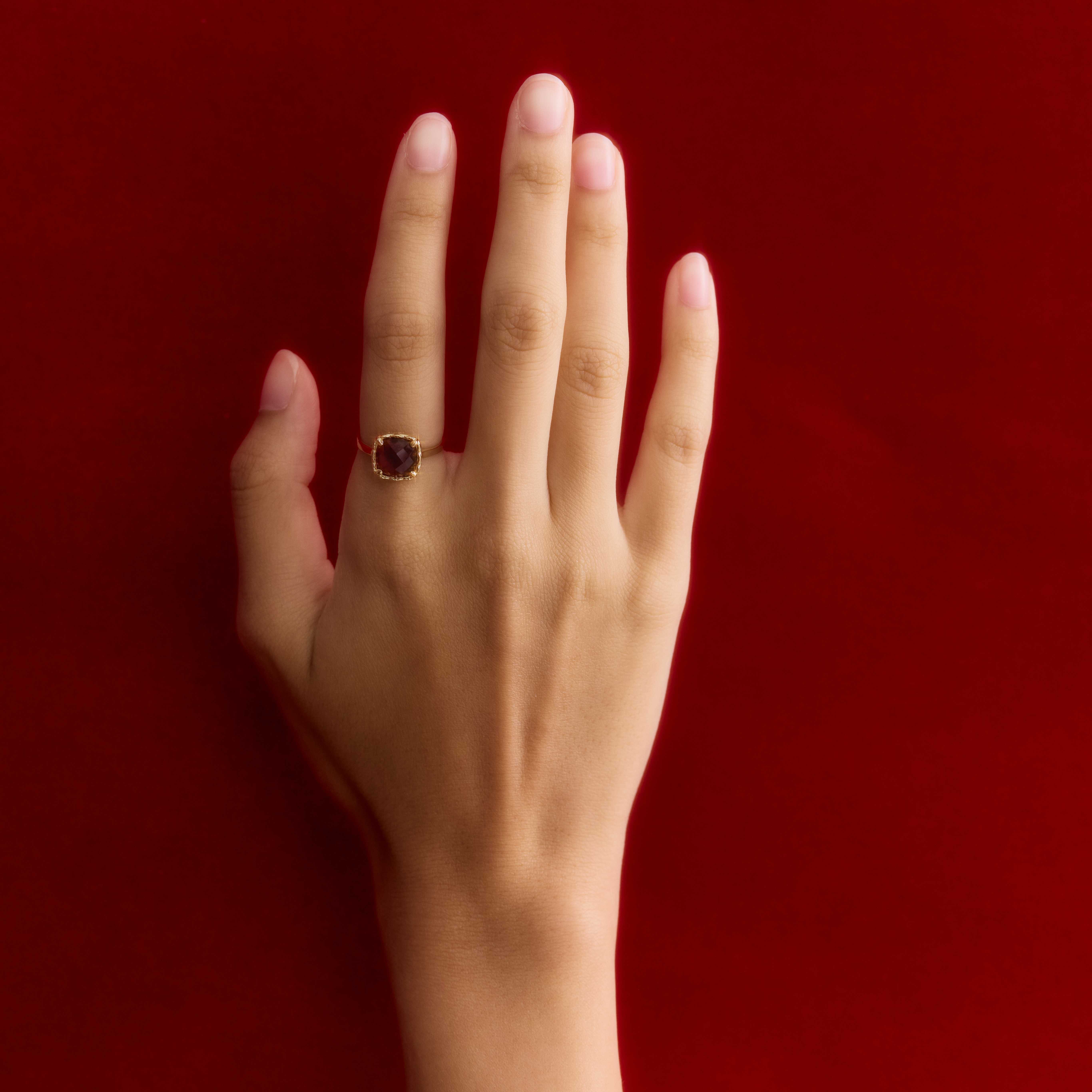 Camille Scarlet Ring