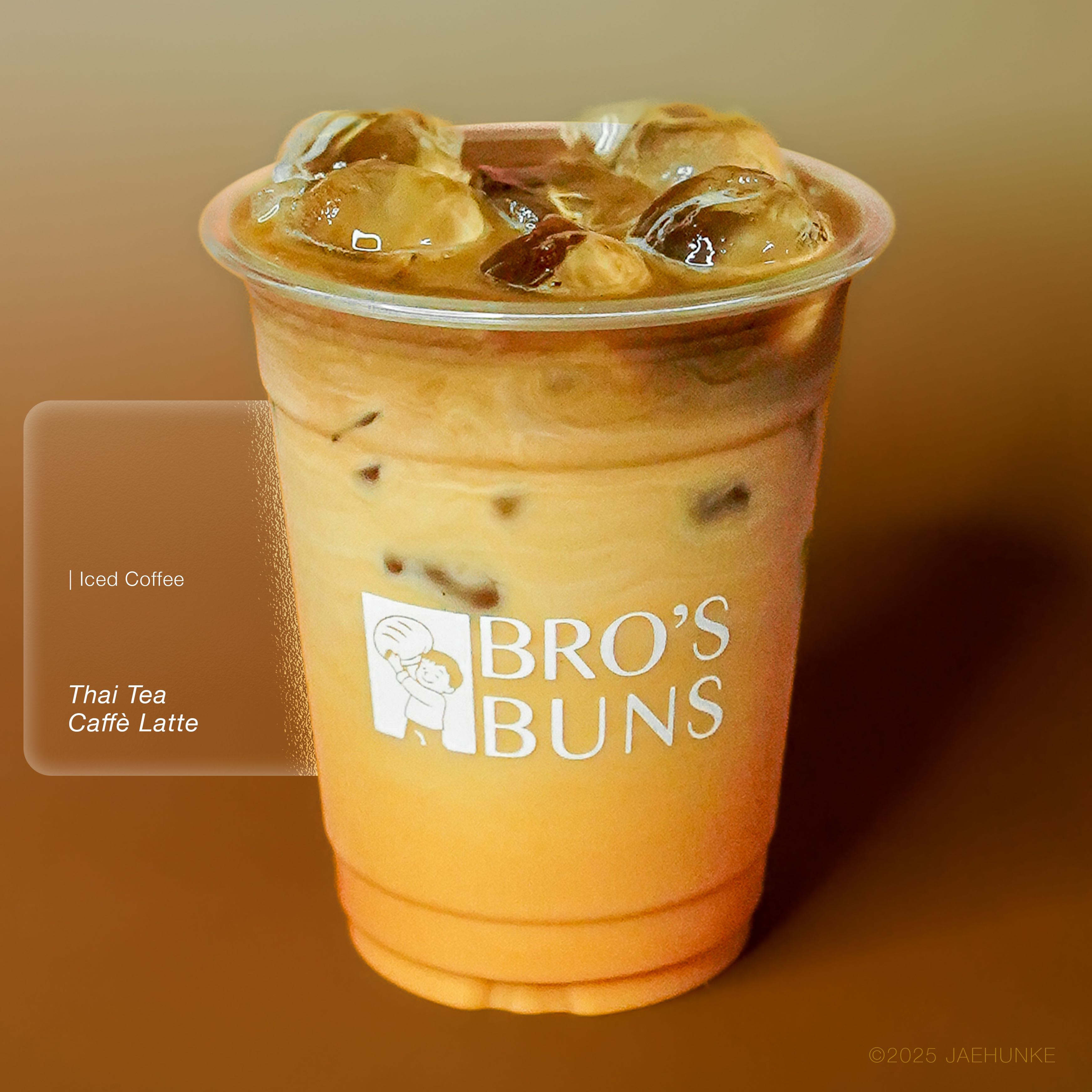 Thai Tea Caffe Latte