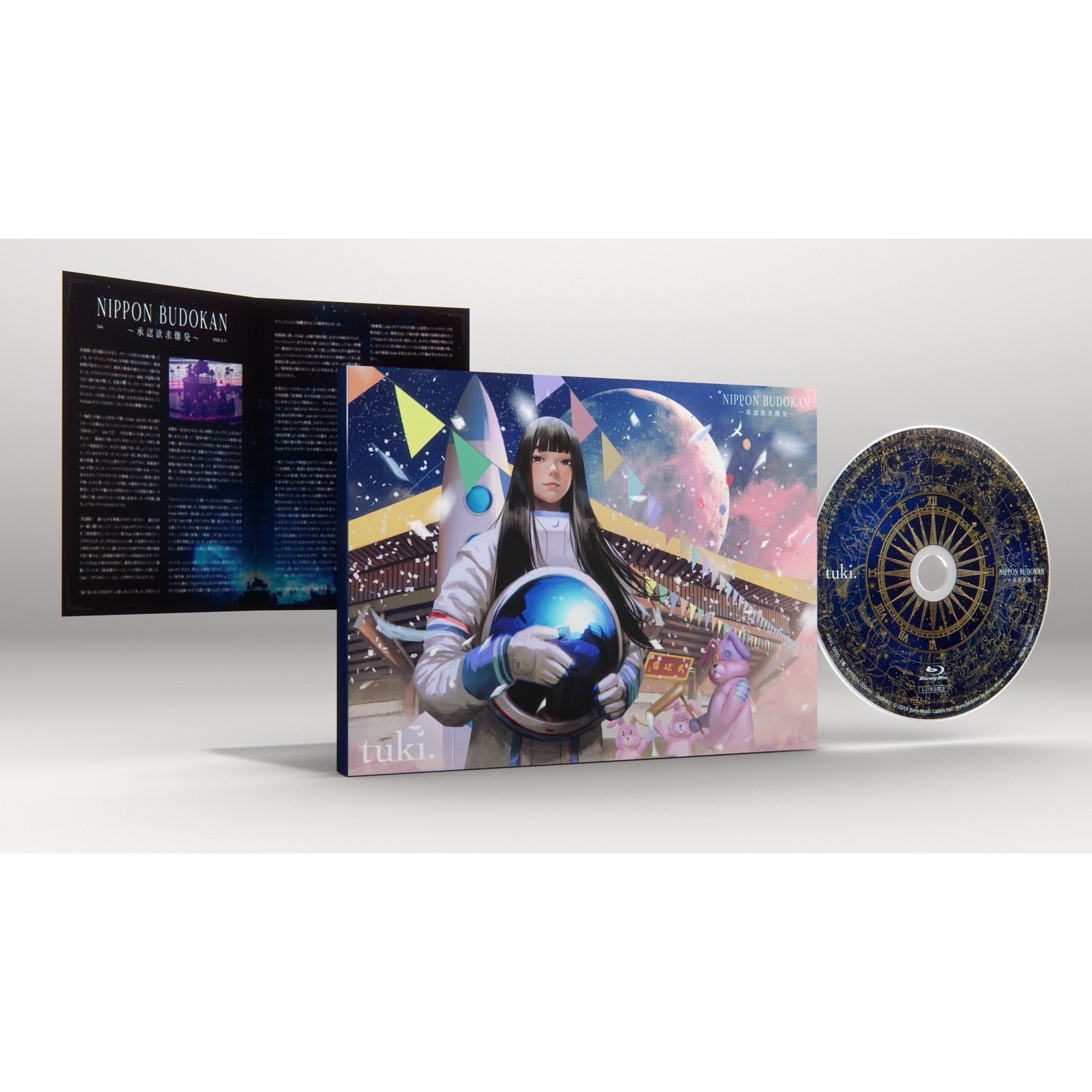 🆕『PRE-ORDER』tuki. LIVE Blu-ray/DVD「NIPPON BUDOKAN」(2026.06.24 RELEASE)
