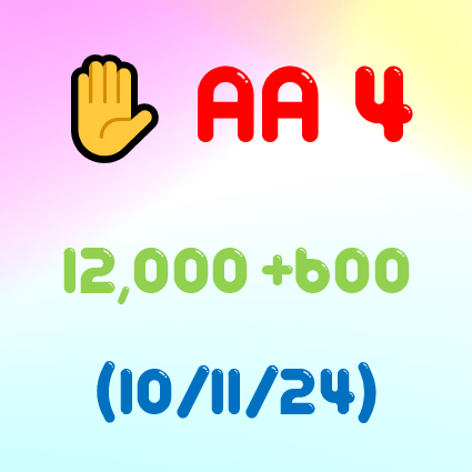 AA-04 12,000	+600