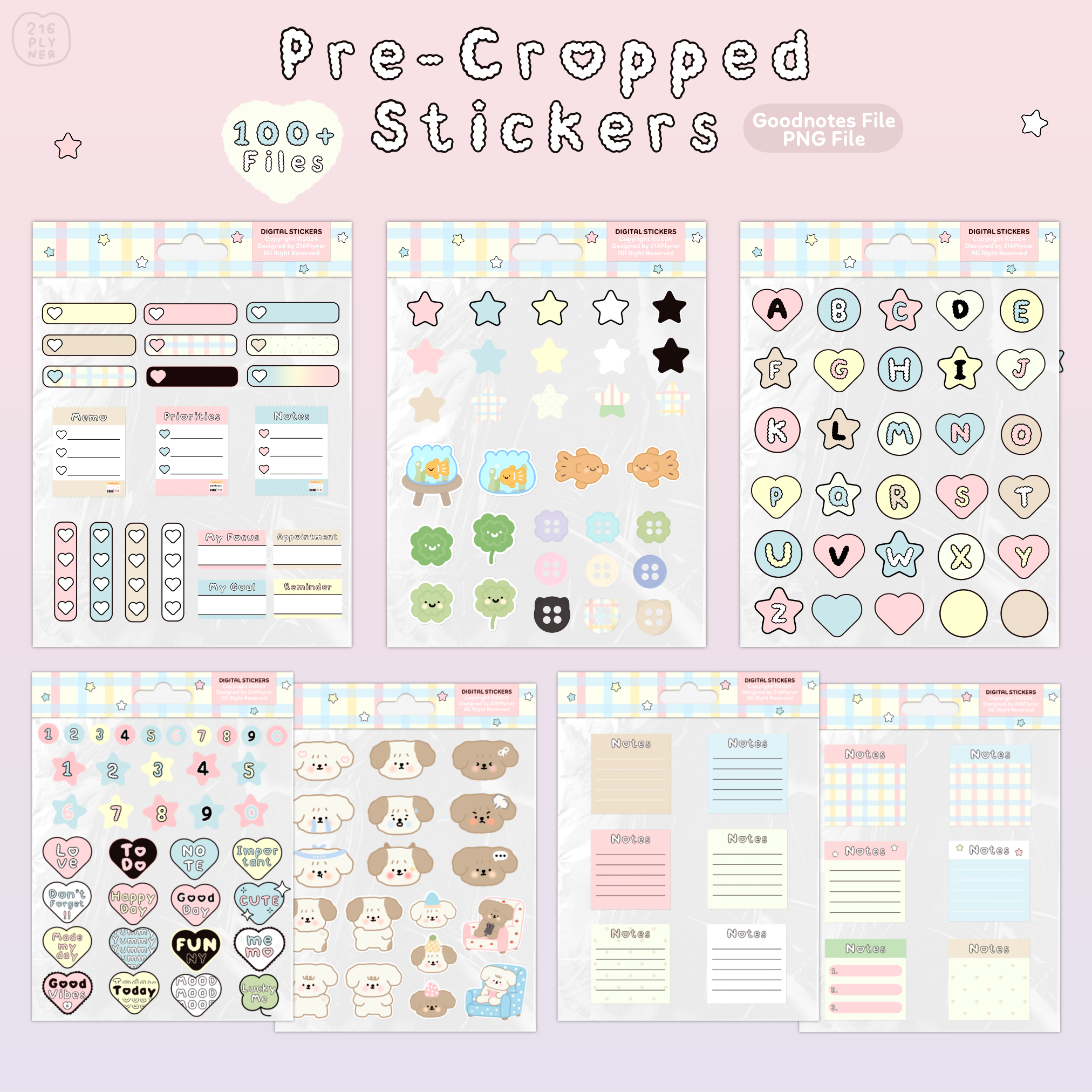 Digital Sticker Pack 🧾