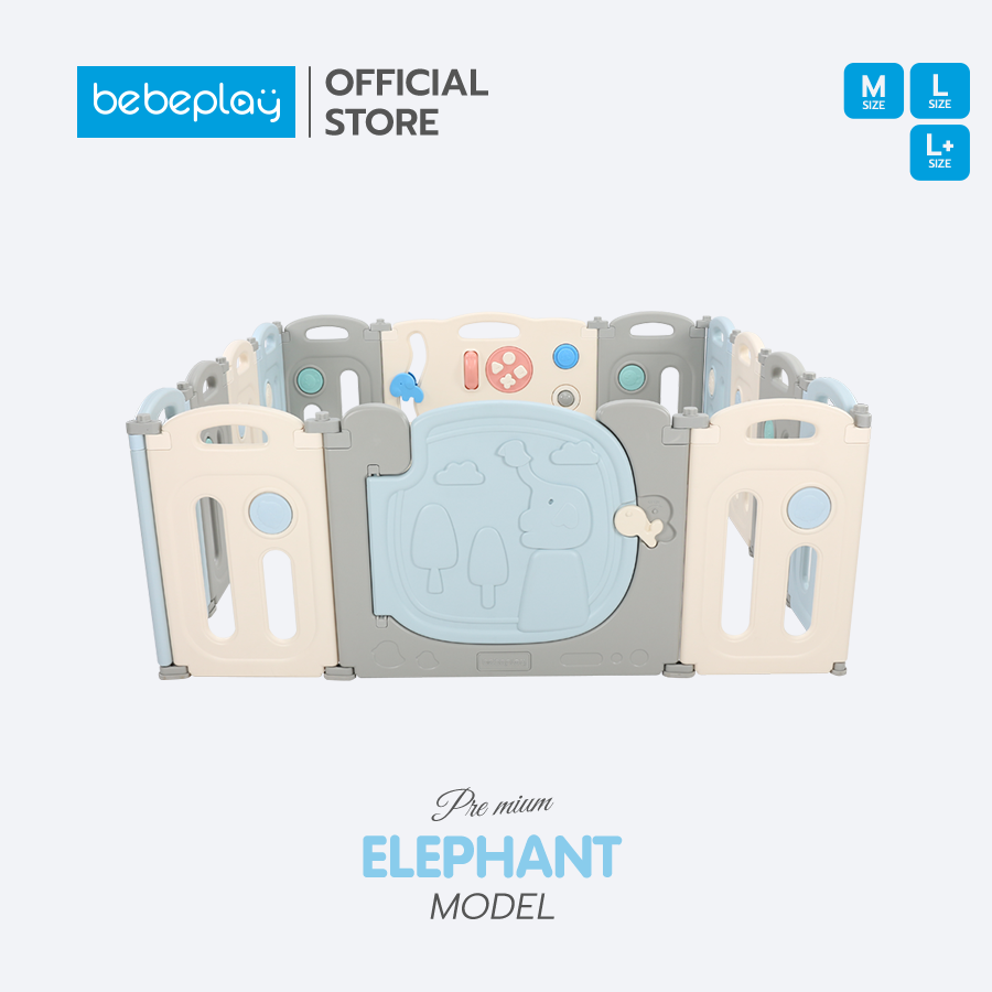 Bebeplay คอกกั้นเด็ก Premium รุ่น Elephant