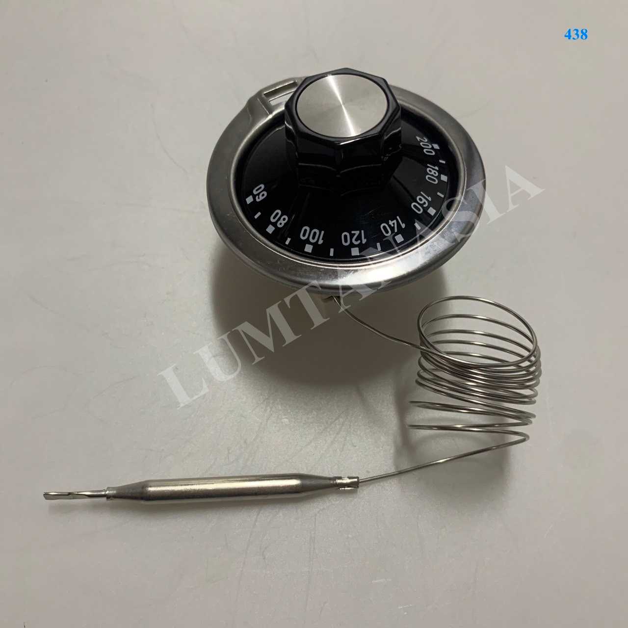 Thermostat ทนอุณภูมิได้ 60-200 องศา สายยาว 90cm สำหรับเครื่องรีดผ้า (LTA00464)