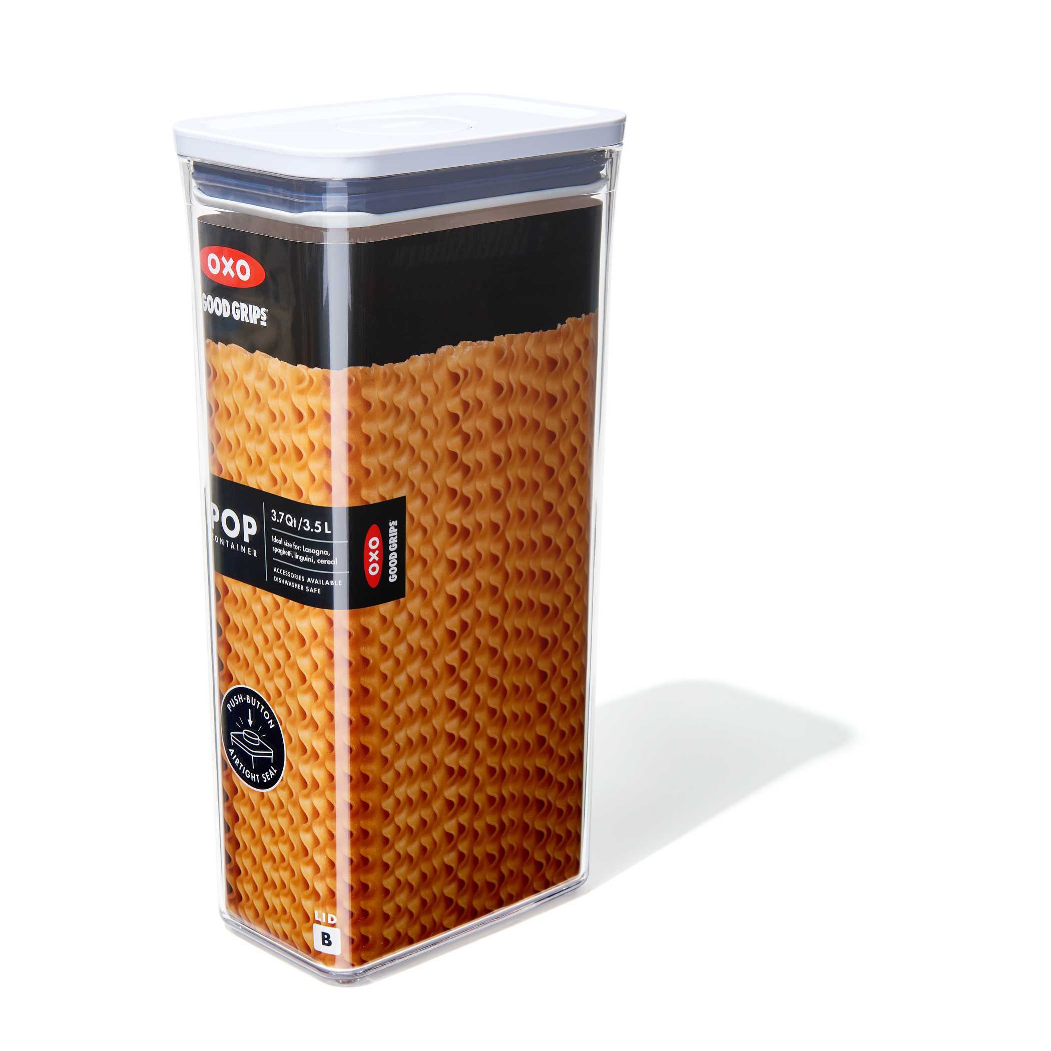 กล่องถนอมอาหาร สี่เหลี่ยมผืนผ้า ขนาดใหญ่ 3.5 ลิตร l OXO GG POP CONTAINER RECTANGLE - TALL (3.5 L)