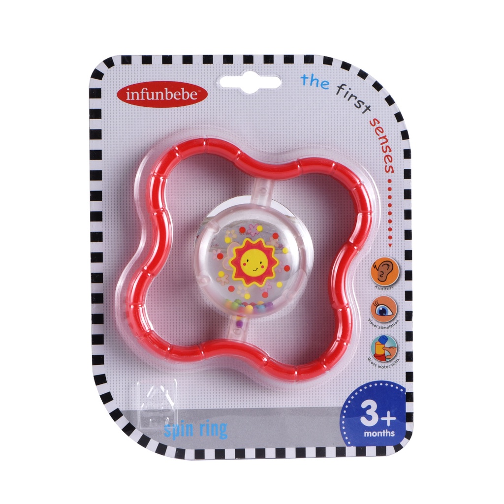 Wel-B x Infunbebe Spin ring (ของเล่นเขย่ามือ) - ของเล่นเขย่า ของเล่นเด็ก เสริมสร้างพัฒนาการ กระตุ้นก