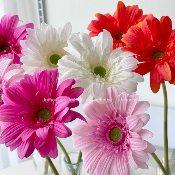 [พร้อมส่ง] Jnihouse : ดอกเยอบีร่า ดอกไม้ประดิษฐ์ [ขนาด Ø13 cm] Gerbera
