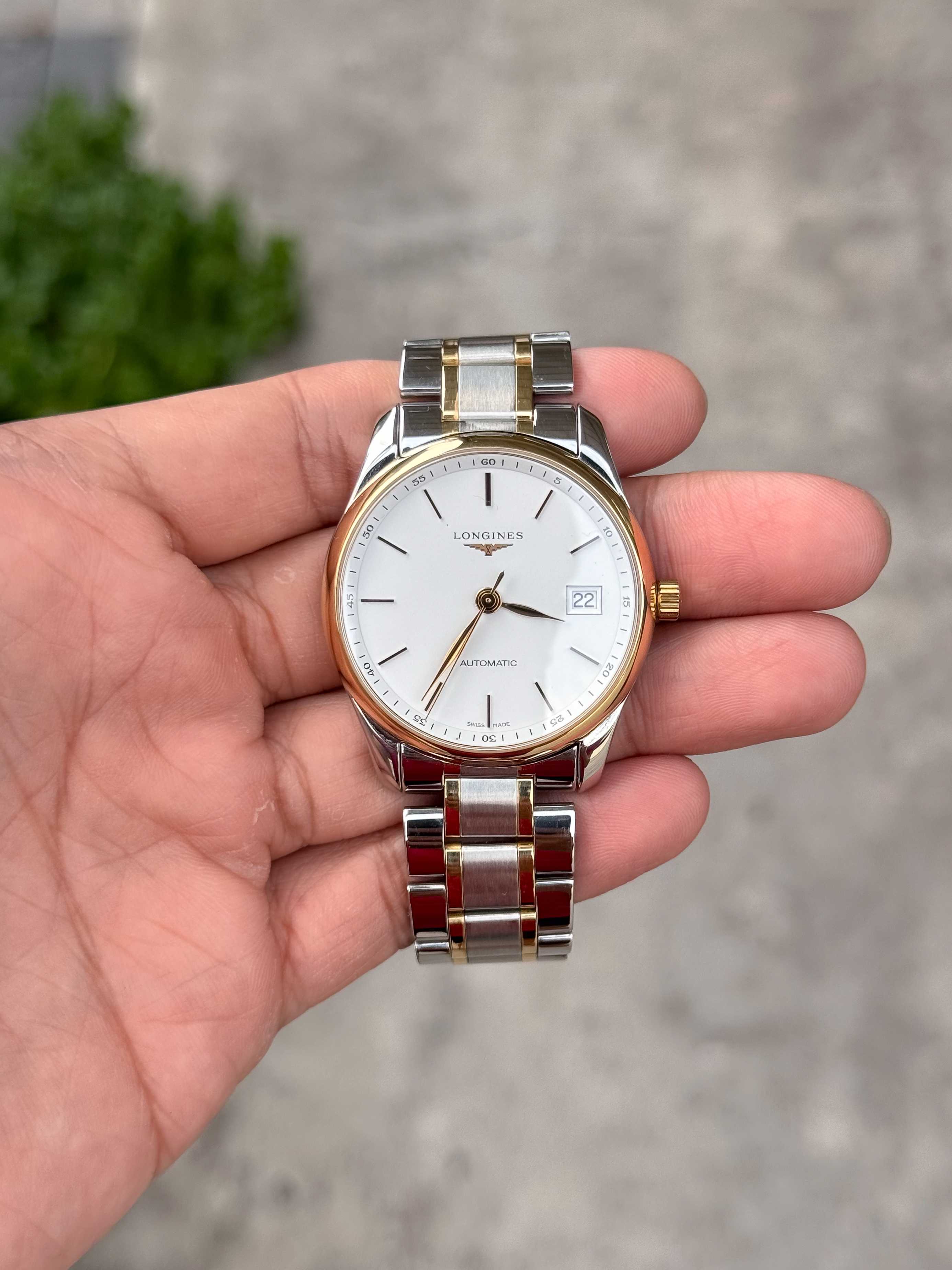 Longines Master Collection 2tone 18K Automatic Man Size