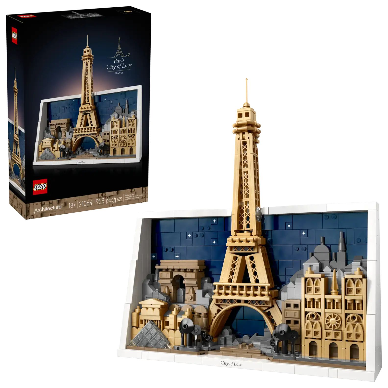 LEGO 21064 ARCHITECTURE (สินค้าซื้อแล้วไม่รับเปลี่ยนคืน)